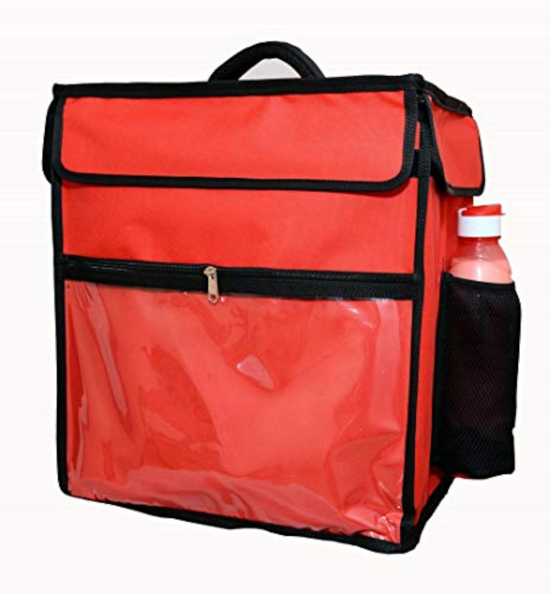 Insulated Hot/Cold Red Delivery Backpack, 58 LTR
